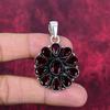 Garnet 925 Solid Sterling Silver Pendant, Handmade Gemstone Pendant Jewelry, Gifts For Wife Brand New Pendant