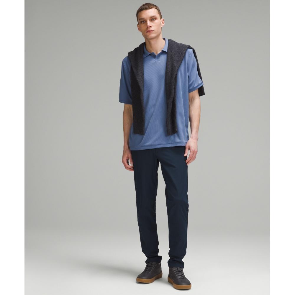 Lululemon Abc Slim Fit 5 Pocket Pant 37l  Warpstreme True Navy