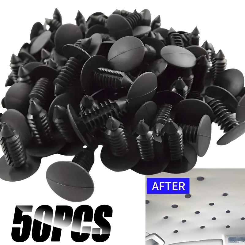 Зажим для потолка крыши салона автомобиля Заклепка для крепления винта Отверстие для автомобиля Пластиковая заклепка для крепления крыла Зажим для бампера Крыша автомобиля Зажимы для крепления подкладки