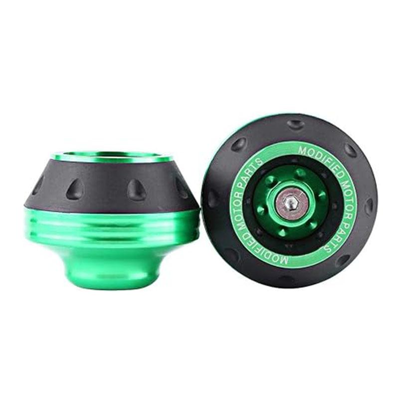 2 шт. Универсальная защита колес мотоцикла, крашпад, протекторы от падений мотоцикла, сплав, мотокросс, падение, чашки-слайдеры передней вилки