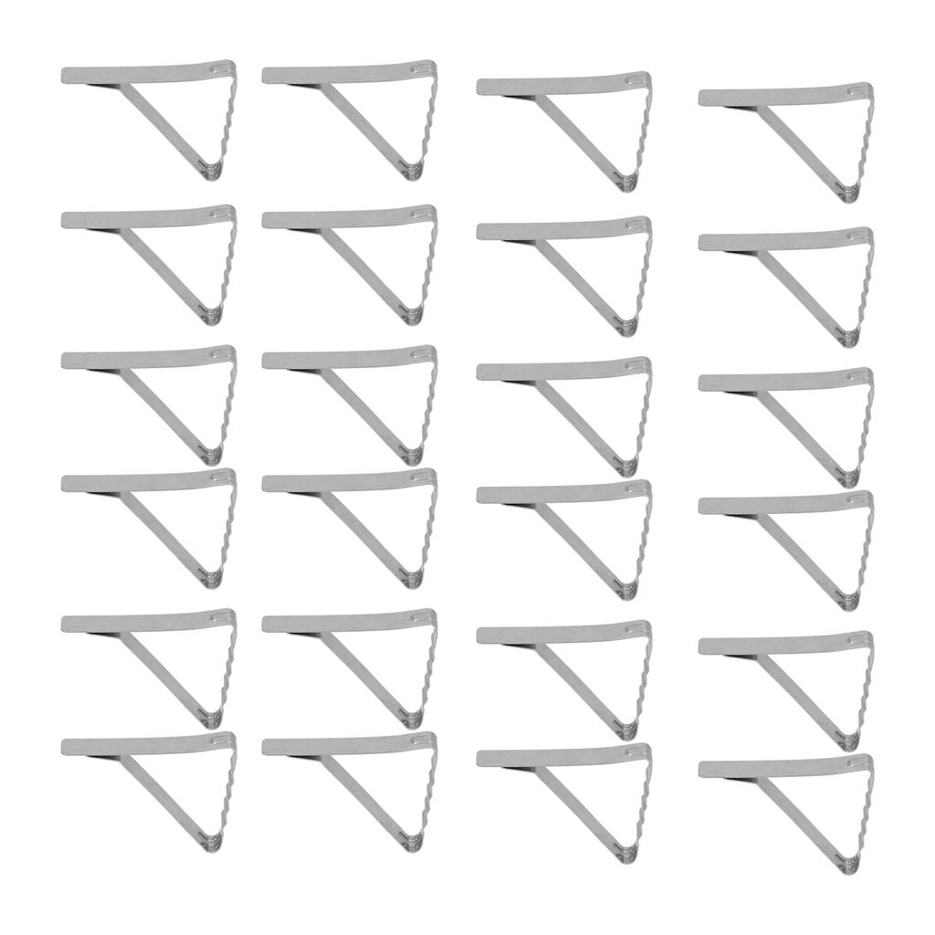 24pcs Table Cloth Holder Stainless Steel Stable Durable Table Cloth Clip for Outdoor Garden Picnic