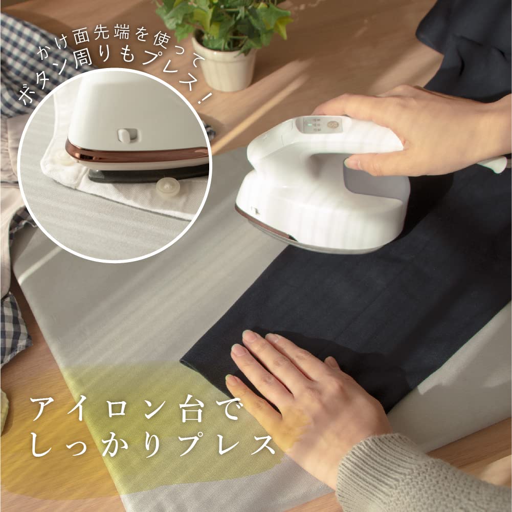 Makafuru Rakkuru Steamer Iron Clothes Steamer White & MIS-120M-WH