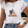 Asian Size-Print Graphic Tee Butterfly Style Trend 90s Casual Women's Clothing Summer Top Ladies Female T Fashion Short Sleeve T-shirt