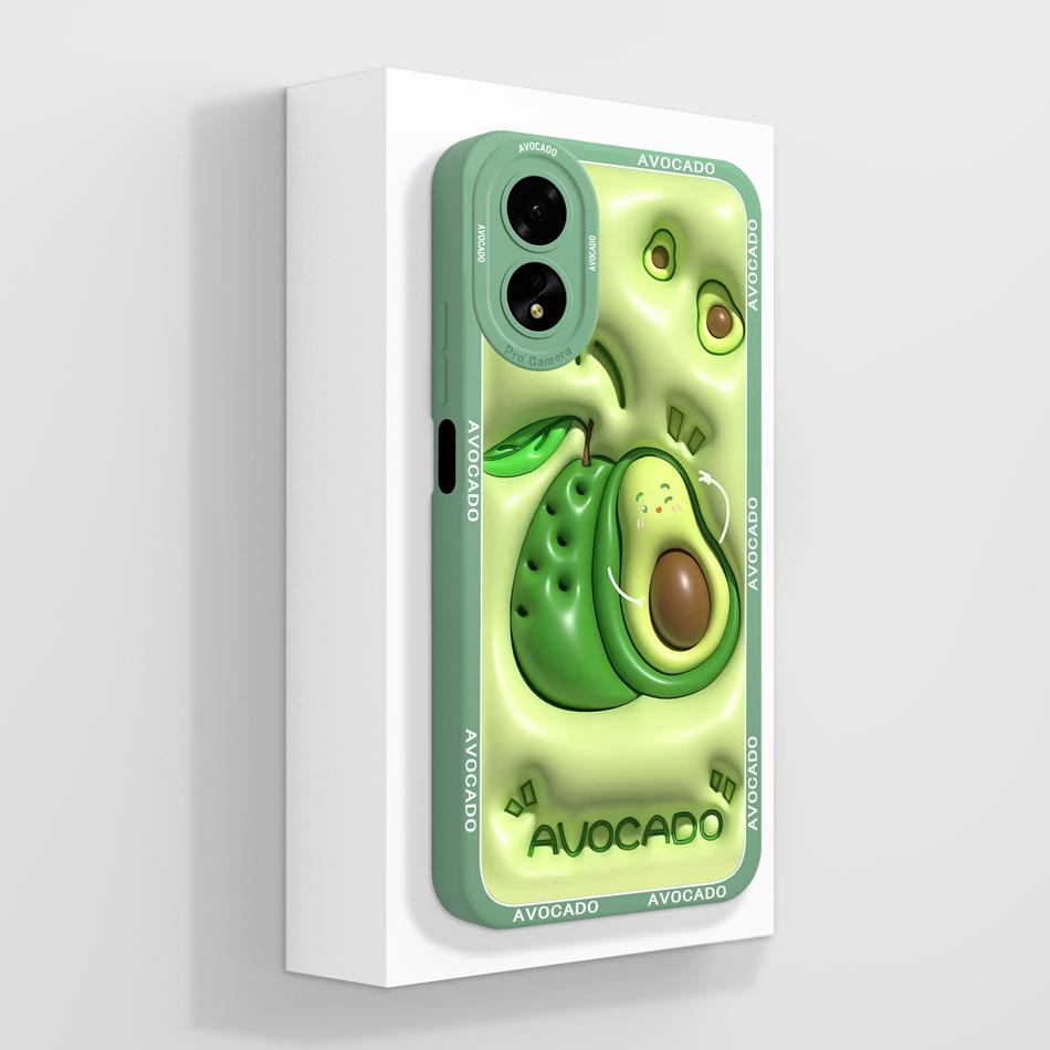 Чехол для Oppo A18 Черная Бабочка Полная Защита Задняя Крышка Телефона Для Oppo A 18 4G Защитные Чехлы Жидкий Силикон Ударопрочный Funda