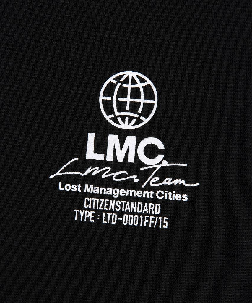 Lmc Signature Комбинированная толстовка на молнии Черная