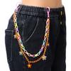 Candy Color Heart Flower Waist Chain With Lobster Clasp For Summer And Winter Fashion