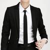 Fashion Neck Skinny Plain wedding Necktie Silk Tie
