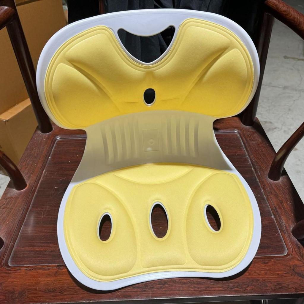 Эргономичная дышащая подушка для поддержки талии для коррекции осанки и комфорта при длительном сидении