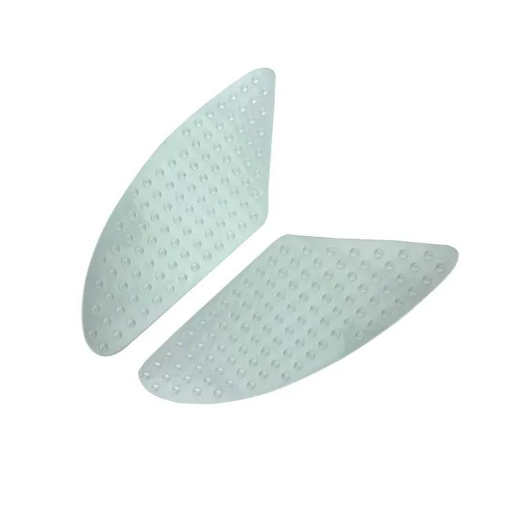 2 шт. мотоциклетная теплоизоляция противоскользящая наклейка протектор колена резиновая наклейка боковая накладка на бак для Honda Kawasaki