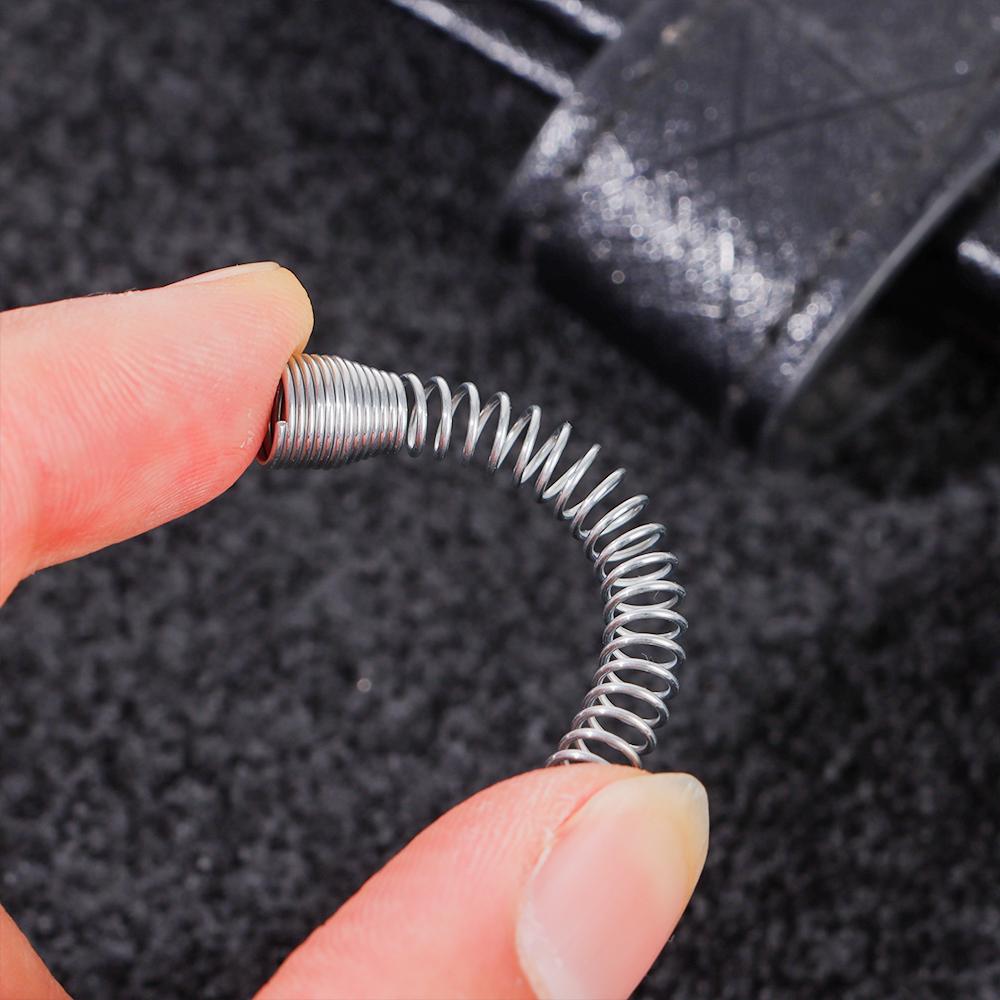 Brake Accessory Stainless Steel Scooter Brake Retractable Brake Springs Tail Caps Brake Line