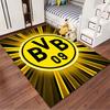 Bright Yellow BVB Logo Design suitable as a non-slip mat for the living room or bedroom sofa