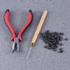 1Pc Hair Extensions Tool Hair Pliers For  Beading Jewelry Making Tools And Micro Ring Hair Extensions Accessories