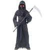 Halloween Death Cosplay Suit Death Is Here Dark Magician Show Suit Sickle Hood Cape Set