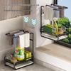 Многофункциональный органайзер для кухонной раковины без сверления