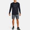 Under Armour Casual Training Slim Fit Long Sleeve T-Shirt Men Tops Black 1356802-001
