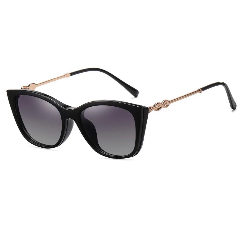 Легкий материал TR90 Стильные женские очки «кошачий глаз» с защитой от синего света и индивидуальными линзами для миопии для очков для чтения