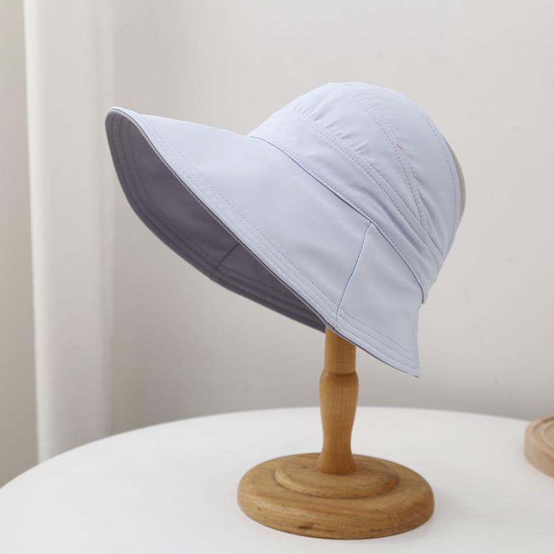 Пустая шляпа-цилиндр женская весенне-летняя повседневная солнцезащитная шляпа Солнечная шляпа Тренд легко складывать и носить солнцезащитная шляпа
