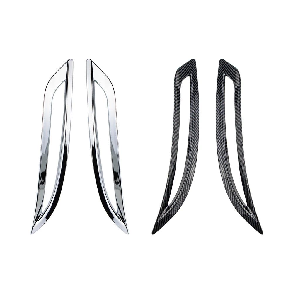 Rear Bumper Fog Lamp Light Molding Cover Trim for Tesla Model 3 2017 2018 2019 2020 2025 2025 ABS Carbon Fiber Car Accessories