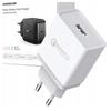 Ugreen Cd122 Network Charger, Usb-A, Qc3.0, 18W (White)