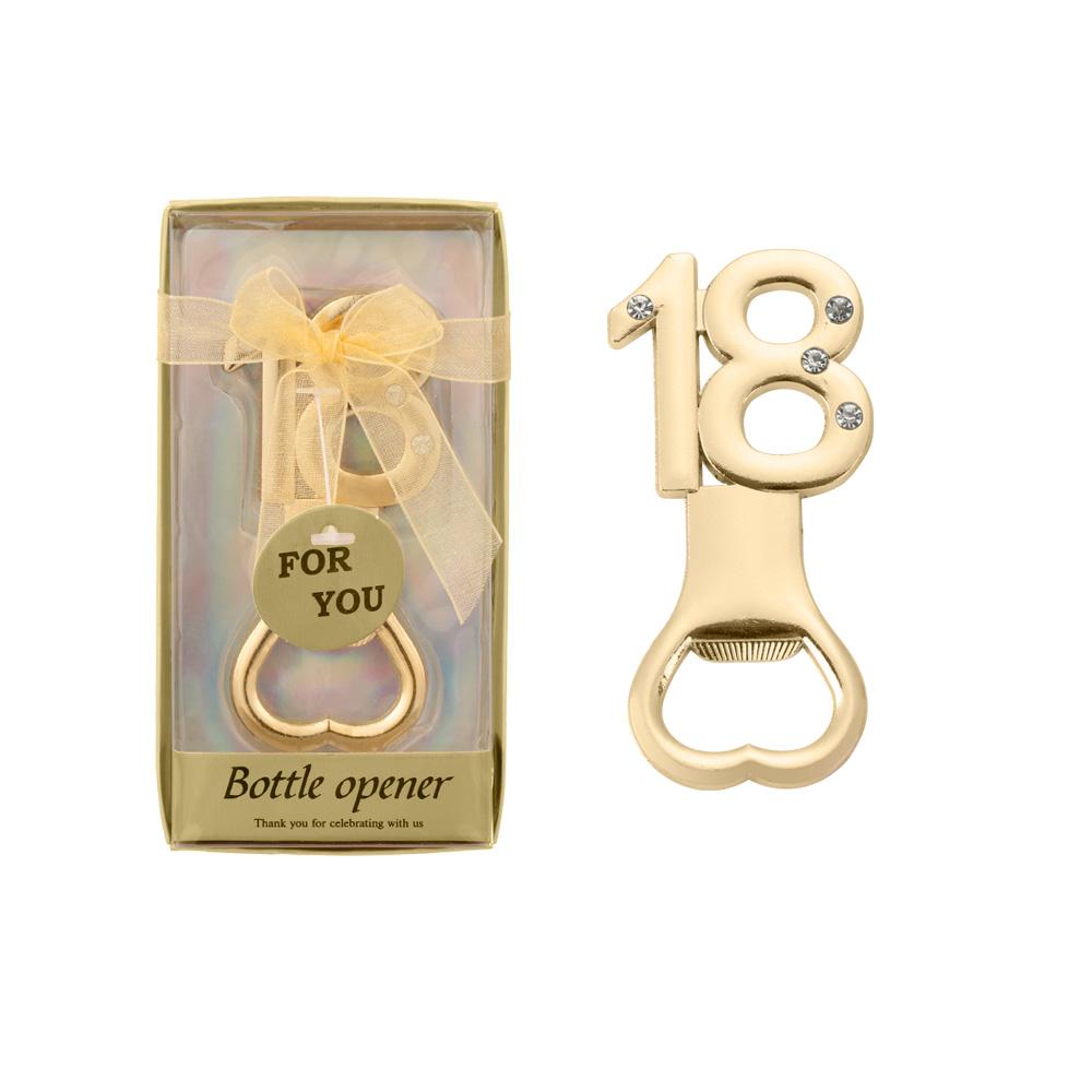 Party Supplies Anniversary Guest Return Gifts Bottle Openers Beer Opener Age Birthday Bar Tool