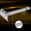 Double Edged Razor Blade Shaving Razor Classic Safty Razor For Mens Shaving Two-sided Metal Aluminum