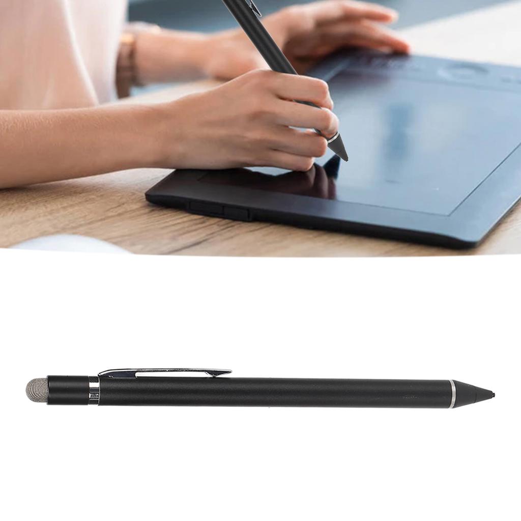 Active Pen 5V 0.2A Slim Stylish Aluminium Alloy Portable Capacitive Pen with Fine Tip for Mobile Phone Tablet