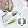 2Pcs Safety Hand Guard for Mandoline Slicers Safety Food Holder Finger Anti-Cut Protectors Kitchen Essential for Home Cooks