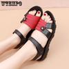 Women Comfortable Sandals Ladies Flat Bottom Non-slip Sandals Plus Size Soft Bottom Pregnant Comfortable Breathable Slippers