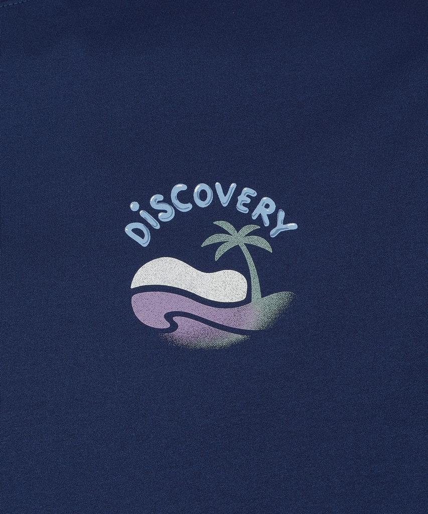 DISCOVERY EXPEDITION Хлопковая футболка с коротким рукавом для жаркого лета (Индиго)