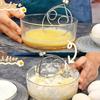 Dough Whisk Bread Mixer Stainless Steel Cake Pastry Flours Dough Blenders With Hanging Hole Kitchen Baking Blender Tools