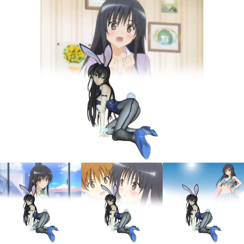 Потрясающая фигурка Юи Гокосикавы в костюме зайчика масштаба 1/6, коллекционная модель из ПВХ