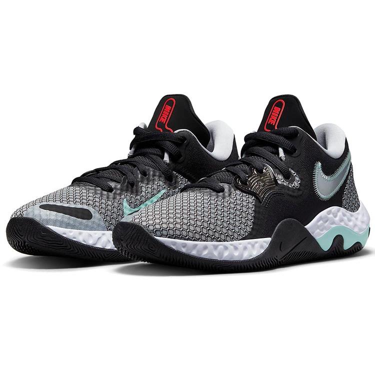 Nike Renew Elevate 2 'Wolf Grey Light Dew' (Unisex) Wolf Grey / Black / Light Dew / Metallic Silver Basketball Shoes CW3406 001
