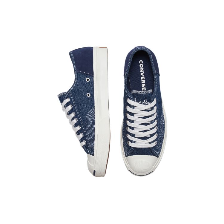 Converse Jack Purcell Low 'Темно-синий вымытый деним' 171938C