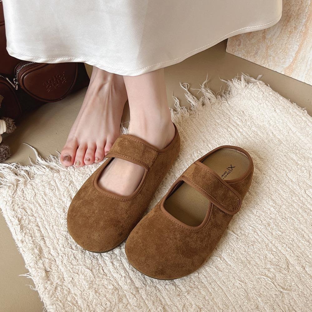 Fashion Slippers for Women's 2025 Spring New Edition Mary Jane Baotou Slipper for Women Ugly and Cute Baotou Slippers Womens Women Shoes