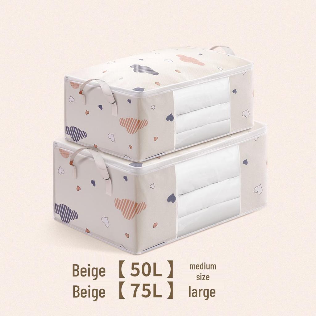 Waterproof Quilt & Clothes Storage Bag with Large Capacity - Transparent & Multifunctional Packing Box