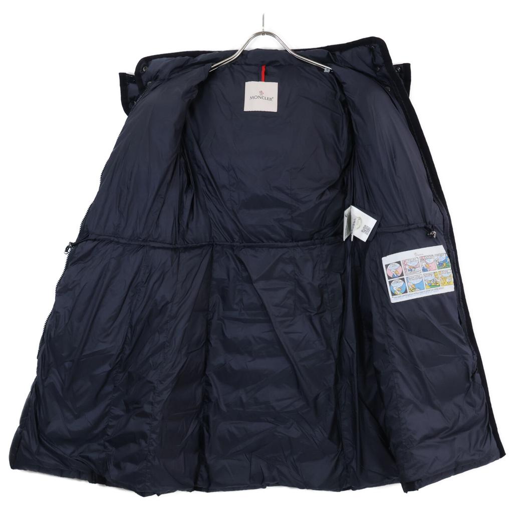 MONCLER HERMINE Hermine Down coat 0 NavyUsed