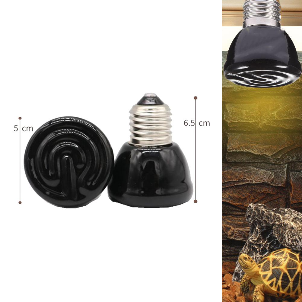 Светильник для обогрева черепах E27 EU Plug 220V Mini Pet Reptile Heat Lamp Kit Пристегивающийся керамический держатель для ламп, нагревательный набор