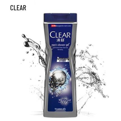 Гель для душа Clear для мужчин, глубоко очищающий, контроль жирности