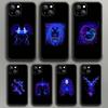 Constellations Zodiac Phone Case For iPhone Samsung Galaxy Redmi Xiaomi Oppo OnePlus Note S A 7 8 9 10 11 12 13 14 20 21 22 23 53 54 Pro Plus Ultra