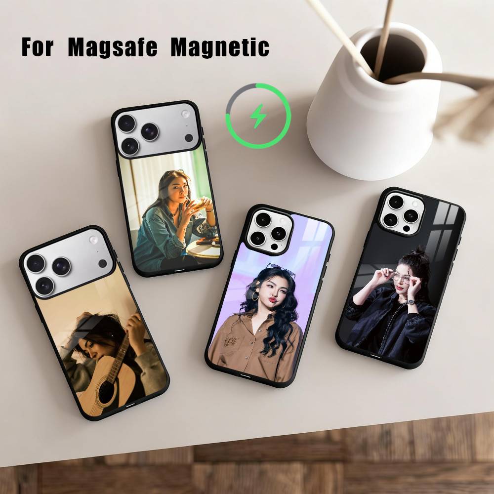 Faye Peraya Malisorn Phone Case For iPhone17,16,15,14,13,12,11 Plus,For Magnetic Wireless Charge Cover
