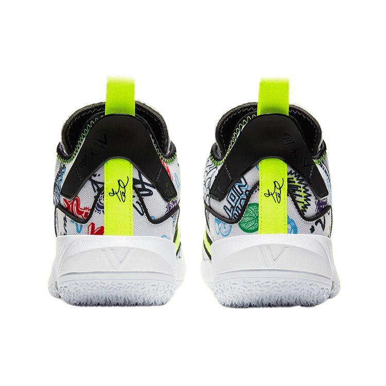 Кроссовки унисекс Air Jordan Why Not Zer0.4 PF Граффити Белые Photon-Dust Volt DD4886-007