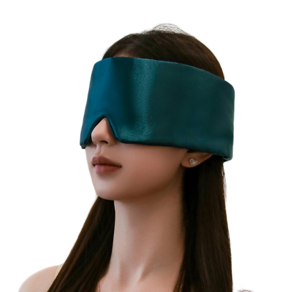 Stretchy Sleeping Eye Mask Adjustable Non-Intraocular Pressure Sleeping Aid Eyepatch Comfortable Soft Eye Shade Cover Travel Use