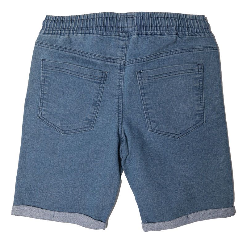 Детские джинсовые шорты-бермуды с резинкой на талии CHEVIGNON