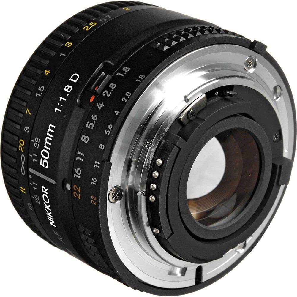 Nikon Single Focus Lens Ai AF Nikkor 50mm Full Size Compatible F1.8D