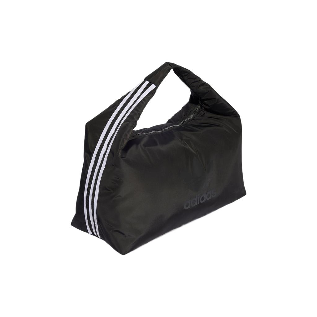 New Adidas Originals Recycled Polyester Plain Weave Cloud Bag Sports Bag Handbag Shoulder Bag Regular Women's Black IC8349