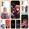 Чехол для телефона K-Kingdom Game Hearts для Samsung S 25,24,23,22,30,21,10,9,Ultra,Plus,Lite,FE,4,5 G Мягкий черный чехол