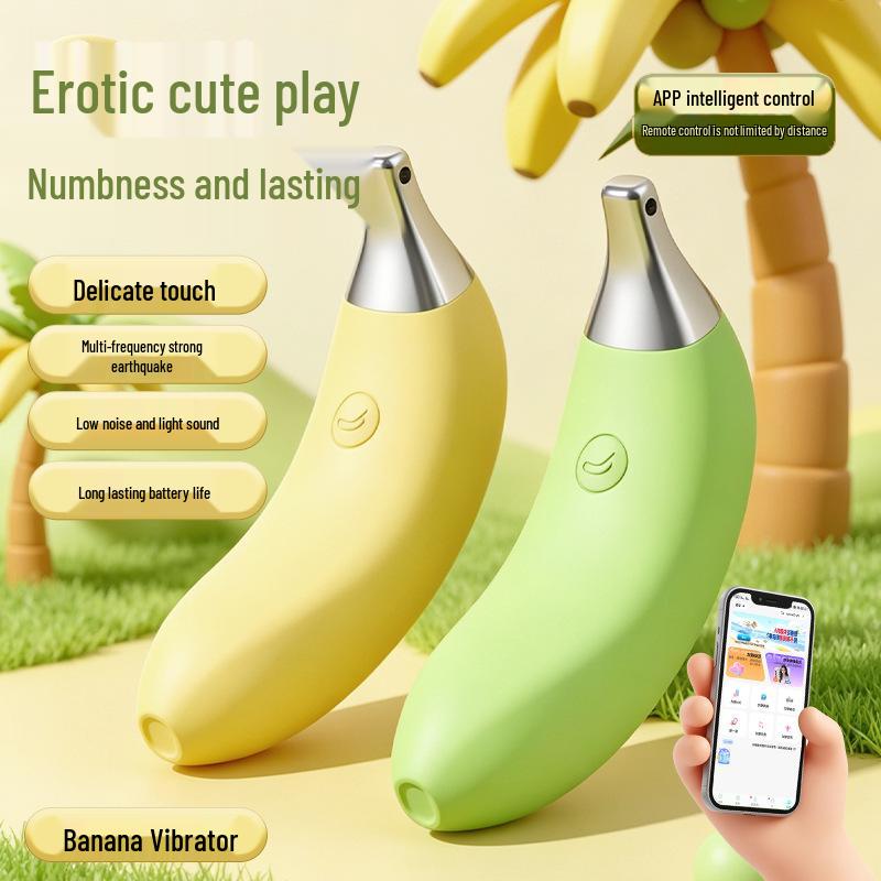Chuchen Remote-Control Banana Clitoral Stimulator Vibrator