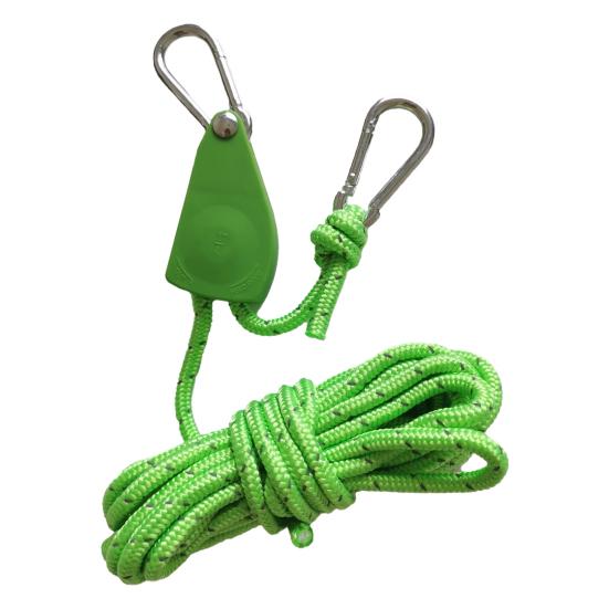 2,5 м 1/4-дюймовая ветровая веревка с зажимом-вешалкой, регулируемый шкив, сверхмощный уличный туризм, рыбалка, кемпинг, палатка, навес, шнур, привязной ремень