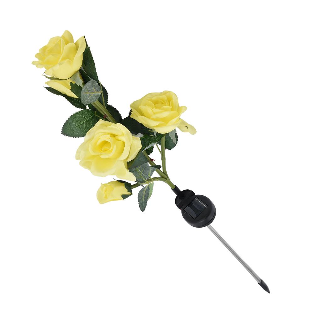 Solar Flowers Solar Cell Panel Intelligent Light Control Waterproof Function Solar Flower