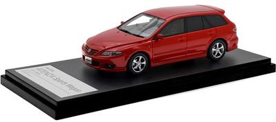 Inter Allied Hi Story 1/43 Масштаб Mazda Atenza Sports Wagon 23S (2004) Модель HS490RE с покрытием Velocity Red Mica